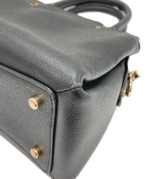 COACH（コーチ）COACH (コーチ) ミニ リリー キャリーオール/2WAYショルダーバッグ ブラック サイズ:-の古着・服飾アイテム
