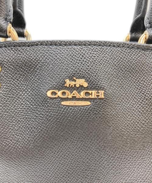 COACH（コーチ）COACH (コーチ) ミニ リリー キャリーオール/2WAYショルダーバッグ ブラック サイズ:-の古着・服飾アイテム