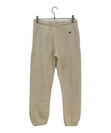 Champion×WTAPS（チャンピオン×ダブルタップス）の古着「リバースウィーブ スウェット ジョガーパンツ」｜アイボリー