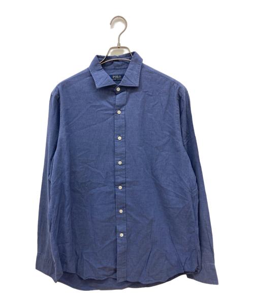 POLO RALPH LAUREN（ポロ・ラルフローレン）POLO RALPH LAUREN (ポロ・ラルフローレン) シャツ ブルー サイズ:Ｌの古着・服飾アイテム