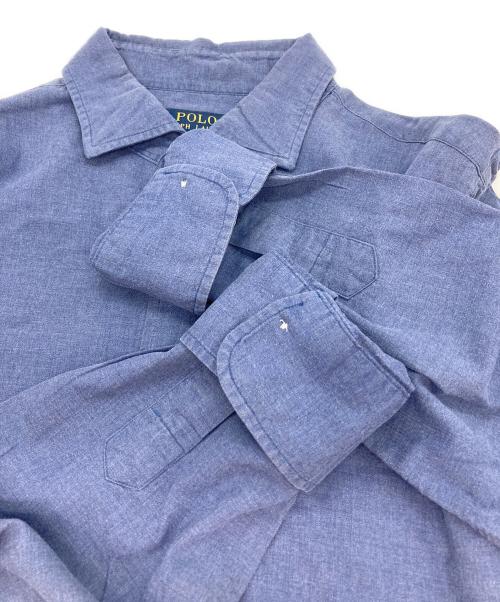 POLO RALPH LAUREN（ポロ・ラルフローレン）POLO RALPH LAUREN (ポロ・ラルフローレン) シャツ ブルー サイズ:Ｌの古着・服飾アイテム