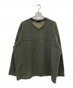 Patagoniaパタゴニア）の古着「Vネックカットソー」｜グリーン
