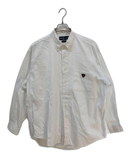RALPH LAUREN（ラルフローレン）RALPH LAUREN (ラルフローレン) TILDEN/ボタンダウンシャツ ホワイト サイズ:Lの古着・服飾アイテム