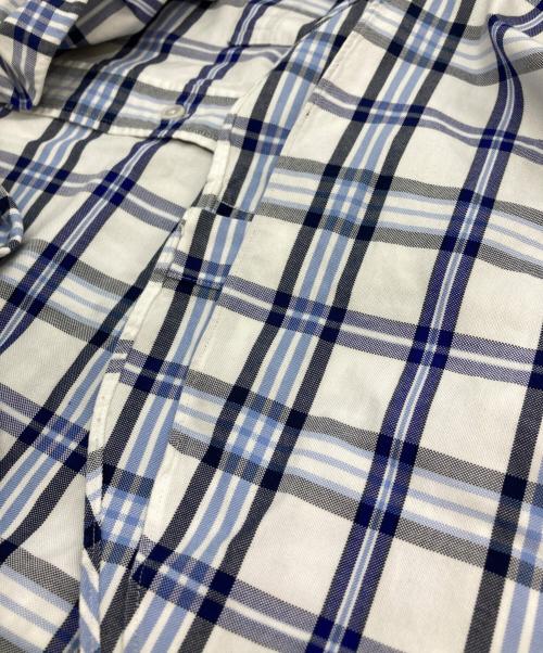 BROOKS BROTHERS（ブルックスブラザーズ）BROOKS BROTHERS (ブルックスブラザーズ) ボタンダウンチェックシャツ ブルー サイズ:Lの古着・服飾アイテム