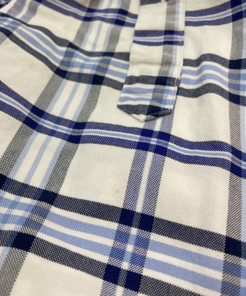 BROOKS BROTHERS（ブルックスブラザーズ）BROOKS BROTHERS (ブルックスブラザーズ) ボタンダウンチェックシャツ ブルー サイズ:Lの古着・服飾アイテム