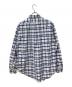 BROOKS BROTHERS (ブルックスブラザーズ) ボタンダウンチェックシャツ ブルー サイズ:L：5000円