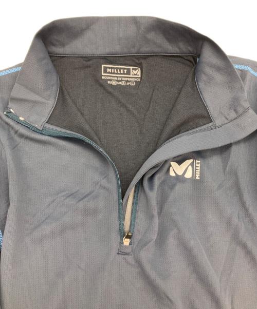 MILLET（ミレー）MILLET (ミレー) ハーフジップカットソー ネイビー サイズ:Lの古着・服飾アイテム