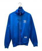 adidasアディダス）の古着「トラックジャケット」｜ブルー