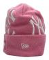 New Era (ニューエラ) SUPREME (シュプリーム) ニット帽 ピンク：8000円