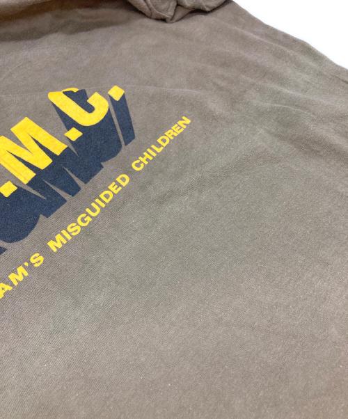 USED（ユーズド）USED (ユーズド) ミリタリープリントTシャツ カーキ サイズ:表記なしの古着・服飾アイテム