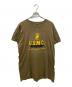 USED（ユーズド）の古着「ミリタリープリントTシャツ」｜カーキ
