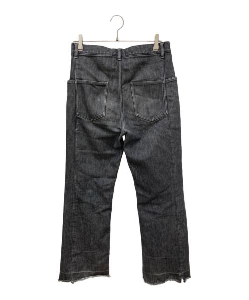 kaiko（カイコー）kaiko (カイコー) デニムパンツ グレー サイズ:2の古着・服飾アイテム