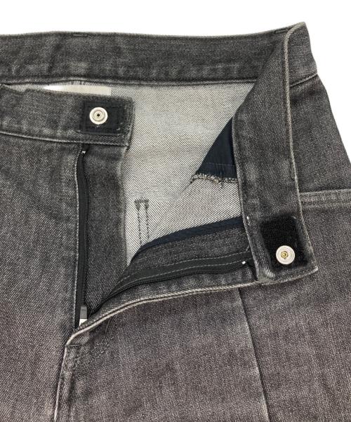 kaiko（カイコー）kaiko (カイコー) デニムパンツ グレー サイズ:2の古着・服飾アイテム