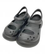 crocsクロックス）の古着「Phaedra/チャンキーソールサンダル」｜ブラック