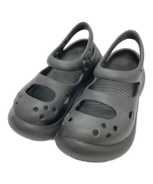 crocs（クロックス）crocs (クロックス) Phaedra/チャンキーソールサンダル ブラック サイズ:SIZE 7の古着・服飾アイテム