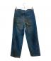 order (オーダー) loose denim pants vintage/ダート加工デニムパンツ インディゴ サイズ:Ｍ：5000円
