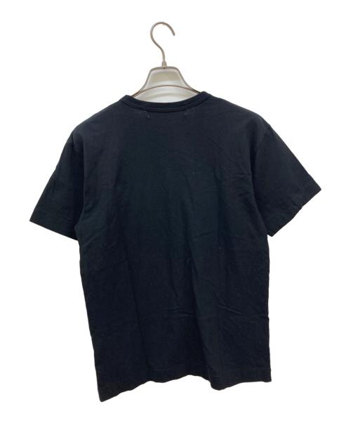 PLAY COMME des GARCONS（プレイコムデギャルソン）PLAY COMME des GARCONS (プレイコムデギャルソン) ハートロゴTシャツ ブラック サイズ:Ｌの古着・服飾アイテム