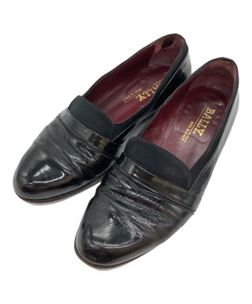 BALLY（バリー）BALLY (バリー) タキシードローファー ブラック サイズ:8 1/2の古着・服飾アイテム