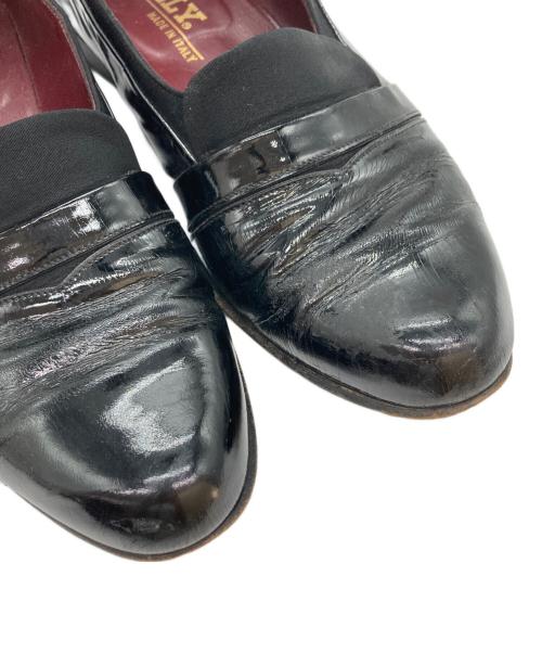 BALLY（バリー）BALLY (バリー) タキシードローファー ブラック サイズ:8 1/2の古着・服飾アイテム