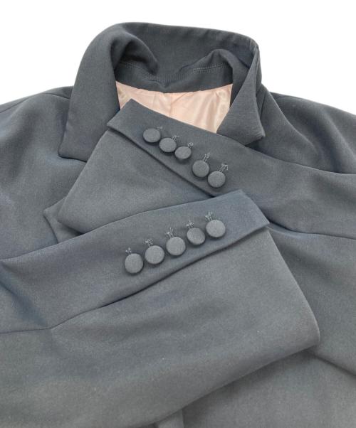 ecmile.（エクミール）ecmile. (エクミール) テーラードジャケット グレー サイズ:FREEの古着・服飾アイテム