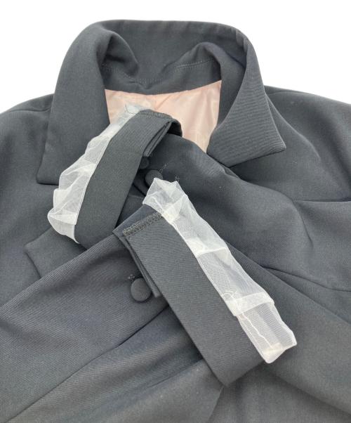 ecmile.（エクミール）ecmile. (エクミール) テーラードジャケット グレー サイズ:FREEの古着・服飾アイテム