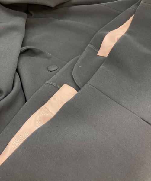 ecmile.（エクミール）ecmile. (エクミール) テーラードジャケット グレー サイズ:FREEの古着・服飾アイテム
