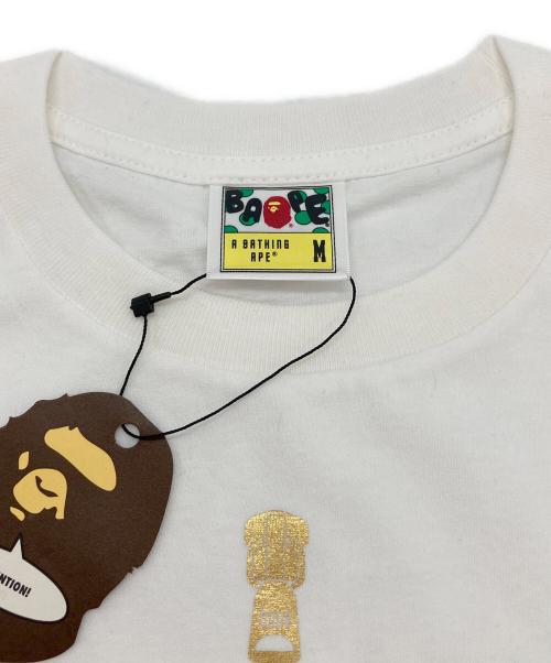 A BATHING APE（アベイシングエイプ）A BATHING APE (アベイシングエイプ) ART CAMO SHARK TEE/Tシャツ ホワイト サイズ:Ⅿ 未使用品の古着・服飾アイテム