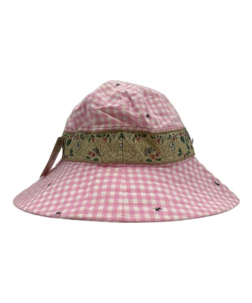 Vivienne Westwood（ヴィヴィアンウエストウッド）Vivienne Westwood (ヴィヴィアンウエストウッド) オーブアイコンバケットハット ピンクの古着・服飾アイテム