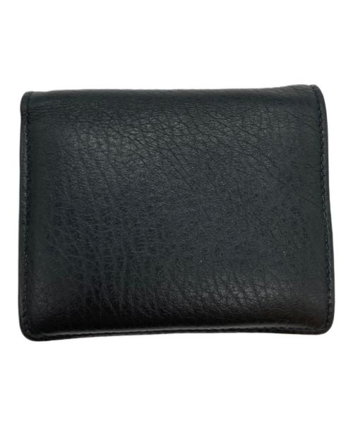 Maison Margiela（メゾンマルジェラ）Maison Margiela (メゾンマルジェラ) 4ステッチ 二つ折りウォレット ブラックの古着・服飾アイテム