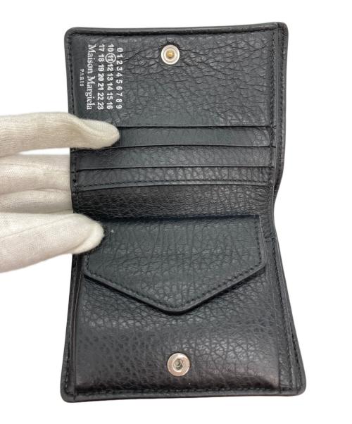 Maison Margiela（メゾンマルジェラ）Maison Margiela (メゾンマルジェラ) 4ステッチ 二つ折りウォレット ブラックの古着・服飾アイテム