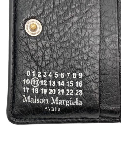 Maison Margiela（メゾンマルジェラ）Maison Margiela (メゾンマルジェラ) 4ステッチ 二つ折りウォレット ブラックの古着・服飾アイテム