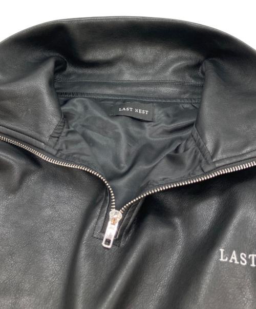 LAST NEST（ラストネスト）LAST NEST (ラストネスト) ハーフジッププルオーバー ブラック サイズ:Lの古着・服飾アイテム