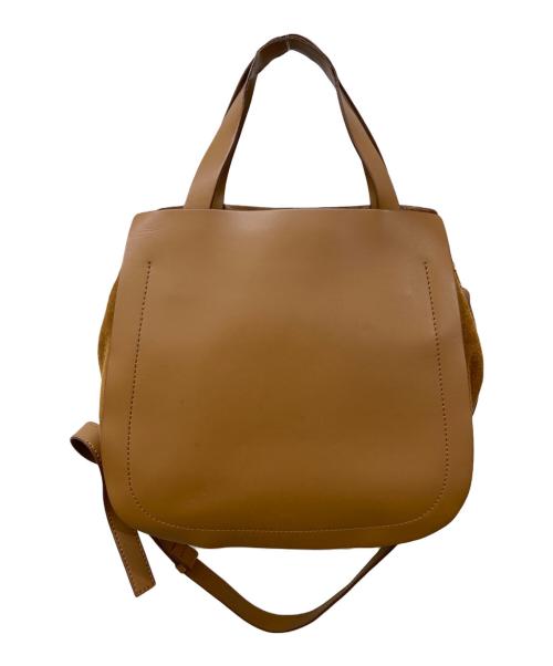 IACUCCI（イアクッチ）IACUCCI (イアクッチ) ZAFFIRO/2WAYバッグ ブラウンの古着・服飾アイテム