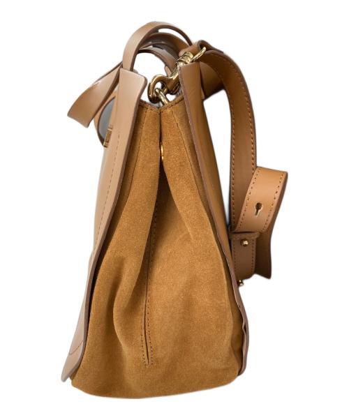IACUCCI（イアクッチ）IACUCCI (イアクッチ) ZAFFIRO/2WAYバッグ ブラウンの古着・服飾アイテム