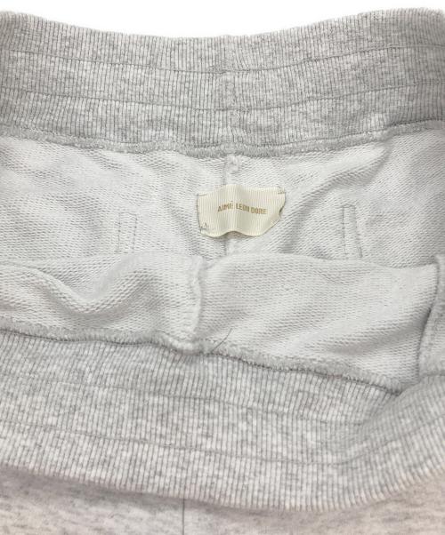 Aime Leon Dore（エメ レオン ドレ）Aime Leon Dore (エメ レオン ドレ) スウェットハーフパンツ ライトグレー サイズ:Ⅼの古着・服飾アイテム