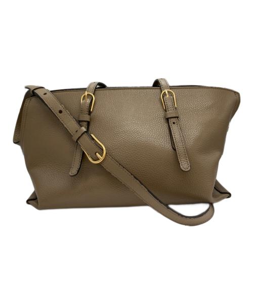 GIANNI CHIARINI（ジャンニ キアリーニ）GIANNI CHIARINI (ジャンニ キアリーニ) 2WAYバッグ ベージュの古着・服飾アイテム