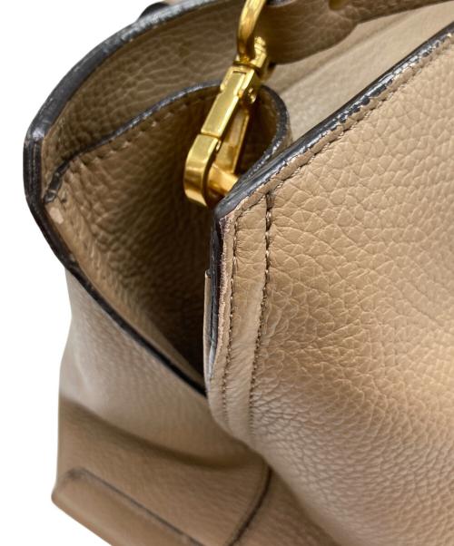 GIANNI CHIARINI（ジャンニ キアリーニ）GIANNI CHIARINI (ジャンニ キアリーニ) 2WAYバッグ ベージュの古着・服飾アイテム