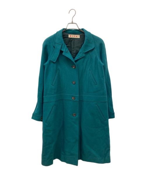 MARNI（マルニ）MARNI (マルニ) チェスターコート グリーン サイズ:Ｍの古着・服飾アイテム