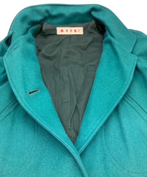 MARNI（マルニ）MARNI (マルニ) チェスターコート グリーン サイズ:Ｍの古着・服飾アイテム