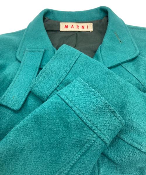 MARNI（マルニ）MARNI (マルニ) チェスターコート グリーン サイズ:Ｍの古着・服飾アイテム