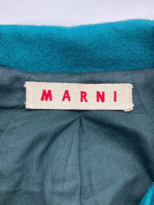 MARNI（マルニ）MARNI (マルニ) チェスターコート グリーン サイズ:Ｍの古着・服飾アイテム