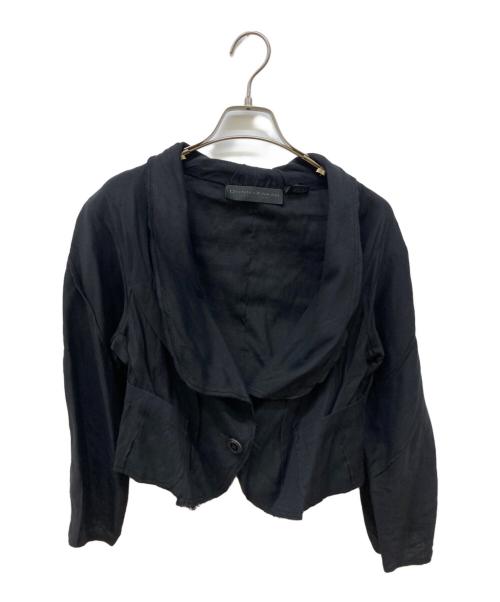 Donna Karan（ダナキャラン）DONNA KARAN (ダナキャラン) ショート丈ジャケット ブラック サイズ:Ⅿの古着・服飾アイテム