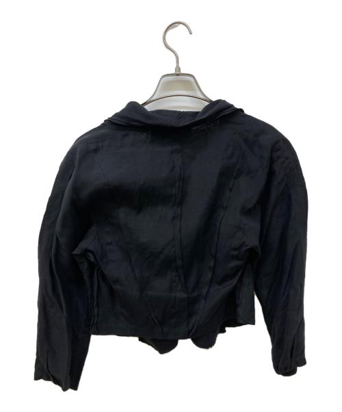 Donna Karan（ダナキャラン）DONNA KARAN (ダナキャラン) ショート丈ジャケット ブラック サイズ:Ⅿの古着・服飾アイテム