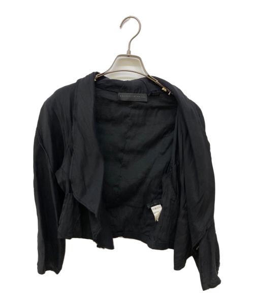 Donna Karan（ダナキャラン）DONNA KARAN (ダナキャラン) ショート丈ジャケット ブラック サイズ:Ⅿの古着・服飾アイテム