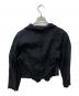 DONNA KARAN (ダナキャラン) ショート丈ジャケット ブラック サイズ:Ⅿ：5000円