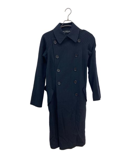 JUNYA WATANABE COMME des GARCONS（(ジュンヤワタナベ コムデギャルソン）JUNYA WATANABE COMME des GARCONS ((ジュンヤワタナベ コムデギャルソン) ウールトレンチコート ネイビー サイズ:表記なしの古着・服飾アイテム