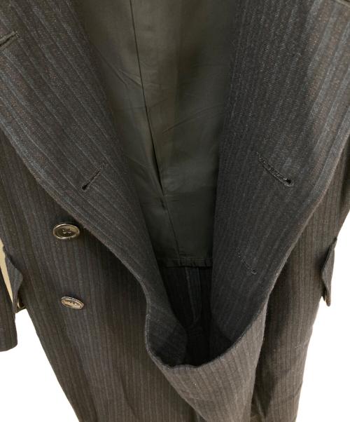 JUNYA WATANABE COMME des GARCONS（(ジュンヤワタナベ コムデギャルソン）JUNYA WATANABE COMME des GARCONS ((ジュンヤワタナベ コムデギャルソン) ウールトレンチコート ネイビー サイズ:表記なしの古着・服飾アイテム