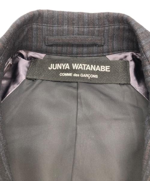 JUNYA WATANABE COMME des GARCONS（(ジュンヤワタナベ コムデギャルソン）JUNYA WATANABE COMME des GARCONS ((ジュンヤワタナベ コムデギャルソン) ウールトレンチコート ネイビー サイズ:表記なしの古着・服飾アイテム