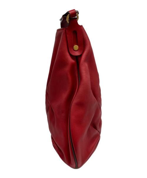 SMYTHSON（スマイソン）SMYTHSON (スマイソン) シワ加工バッグ レッド サイズ:-の古着・服飾アイテム