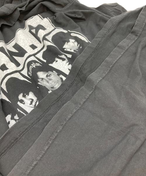 N.W.A（エヌ・ダブリュ・エー）N.W.A (エヌ・ダブリュ・エー) プリントTシャツ ブラック サイズ:Lの古着・服飾アイテム
